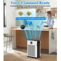 Air Purifier,FREHSDEW Smart WiFi Air Purifiers for Home with H14 HEPA and Activated Carbon Filter, Removes 99.99% of Dust,Odors,Smoke,and Pet Hair Covers up to 2300 Sq.Ft, Quiet and Energy Efficient