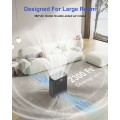 Air Purifiers for Home Large Room up to 2800ft², Smart Wifi Air Purifier with PM2.5 Sensor, HEPA H14 Washable Filter Sleep Mode 22dB with Timer, Air Cleaner for Dust Odors Pollen Dander