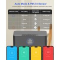 Air Purifiers for Home Large Room up to 2800ft², Smart Wifi Air Purifier with PM2.5 Sensor, HEPA H14 Washable Filter Sleep Mode 22dB with Timer, Air Cleaner for Dust Odors Pollen Dander Air Purifiers for Home Large Room up to 2800ft², Smart Wifi Air Purifier with PM2.5 Sensor, HEPA H14 Washable Filter Sleep Mode 22dB with Timer, Air Cleaner for Dust Odors Pollen Dander