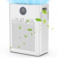 Air Purifiers for Home Large Room up to 2800ft², Smart Wifi Air Purifier with PM2.5 Sensor, HEPA H14 Washable Filter Sleep Mode 22dB with Timer, Air Cleaner for Dust Odors Pollen Dander