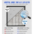 Air Purifiers for Home Large Room up to 2800ft², Smart Wifi Air Purifier with PM2.5 Sensor, HEPA H14 Washable Filter Sleep Mode 22dB with Timer, Air Cleaner for Dust Odors Pollen Dander
