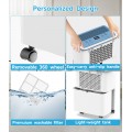 FRESHDEW Dehumidifier, 30 Pints Dehumidifiers for Home, 1500 Sq. Ft Dehumidifiers with Drain Hose, 0.52 Gallon Water Tank for Basement Bathroom Bedroom, 24H Timer
