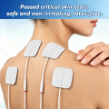 FRESHDEW TENS Unit Electrode Pads, 12Pcs Reusable TENS Electrode Pads for EMS, 3 Sizes